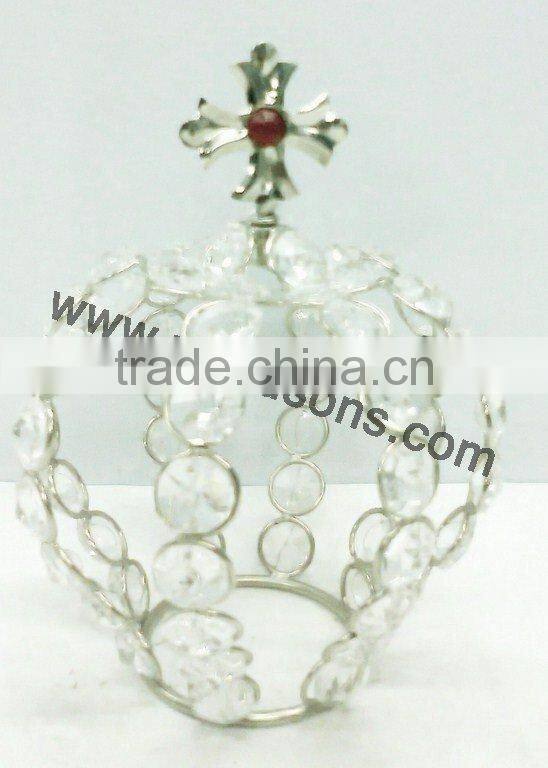 Crystal Beaded Votive Candle Holders