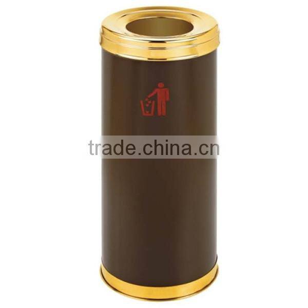 2014 Best Sale Customized company floor with garbage can,stainless steel dustbin,wast bin