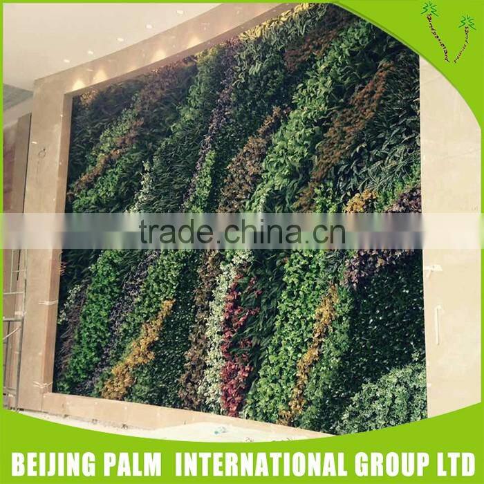 Concrete Plastic Vertical Wall Garden Planter For Garden Decorative Artificial Plant