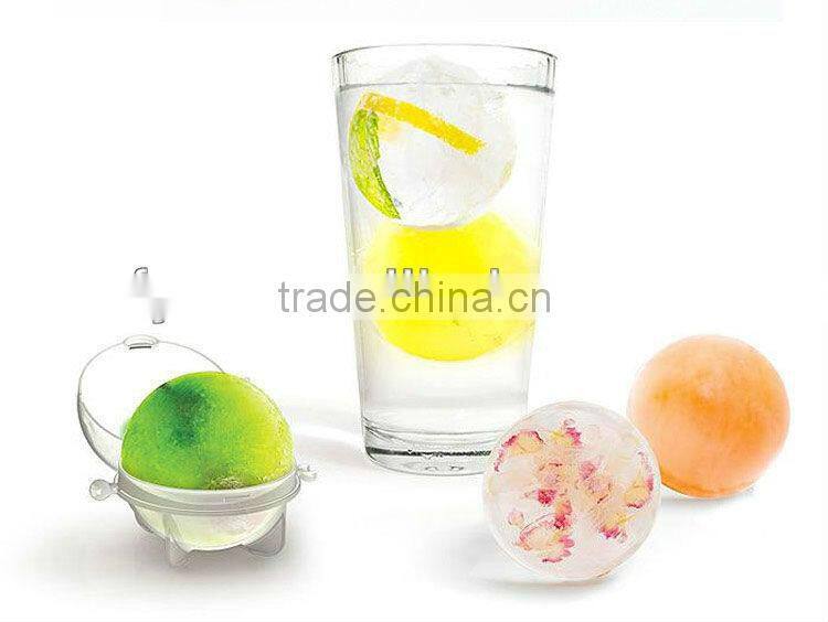 Standard 100% Silicone ice ball tray for whisk COOL