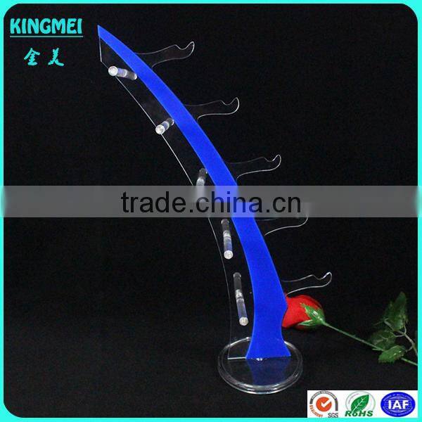 New design creative acrylic stand for glasses acrylic glasses display stand display