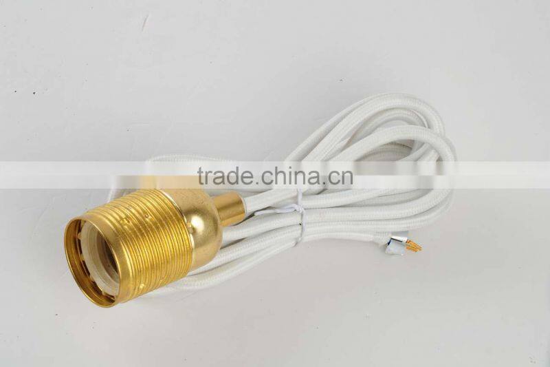 E27 lamp holder droplight with plug wire