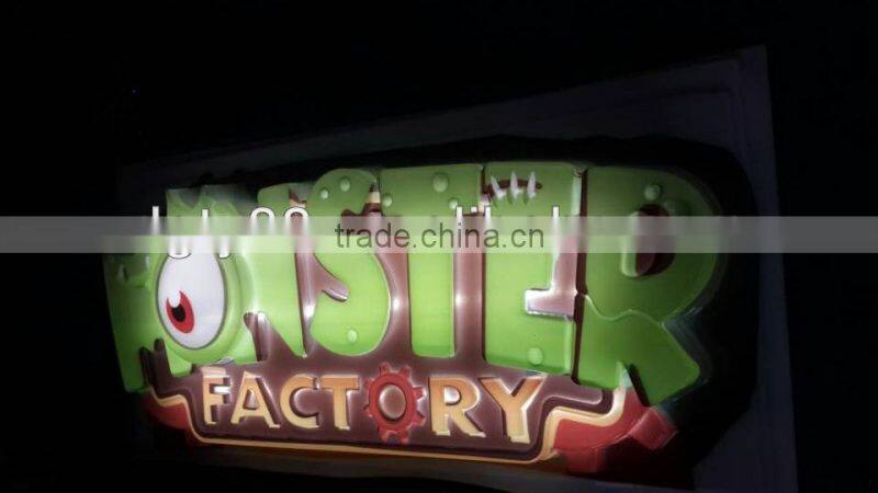 printing plastic outdoor display board custom blister factory