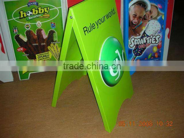 A type plastic advertising frame of vacuum forming blister process