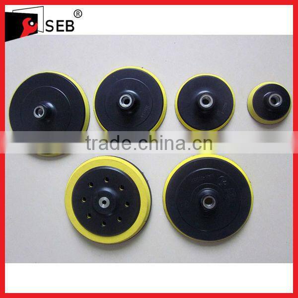 Platinum Grade hook and loop Rubber Backing Pad