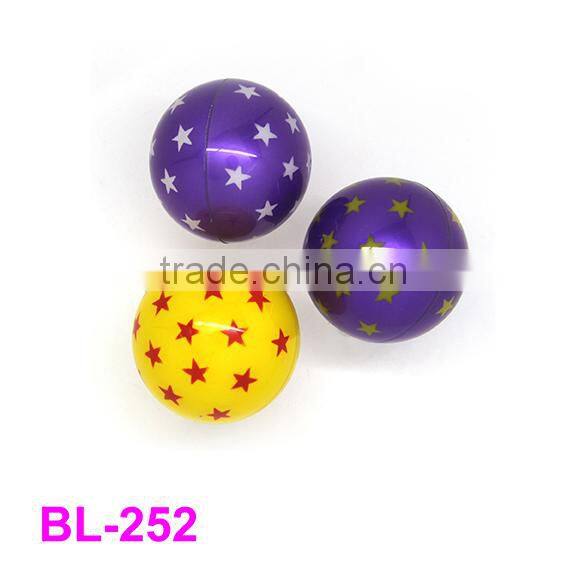 Promotional Plastic Rubber Christmas Balls With Heart