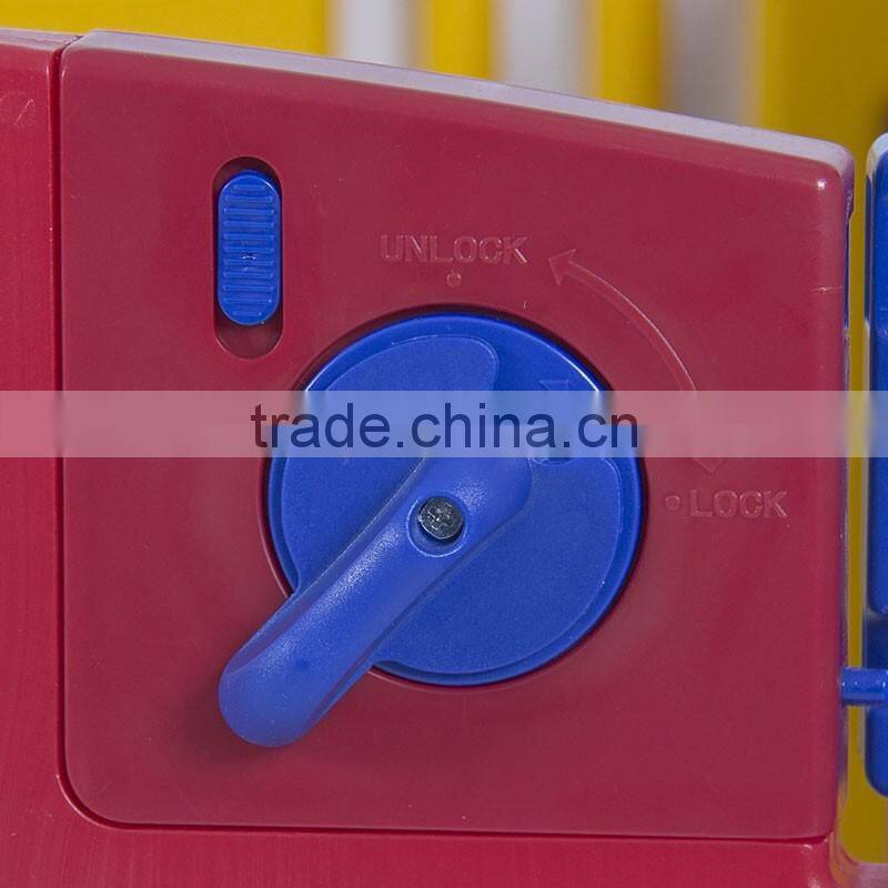 Hot selling plastic fence panel large adjustable playpen baby 2016