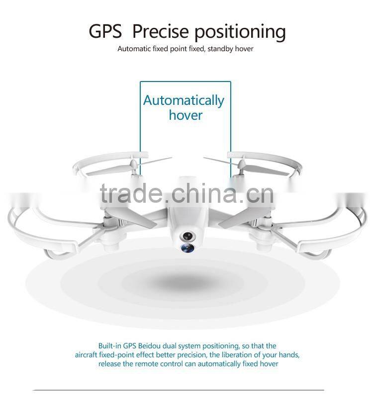 2017 2.4Ghz Super Double GPS RC DRONE With HD Camera Follow me Function
