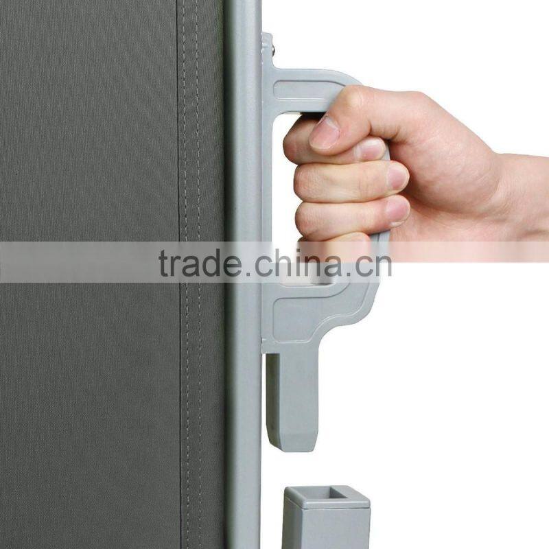 3x1.8M Aluminum Black Waterproof patio screen