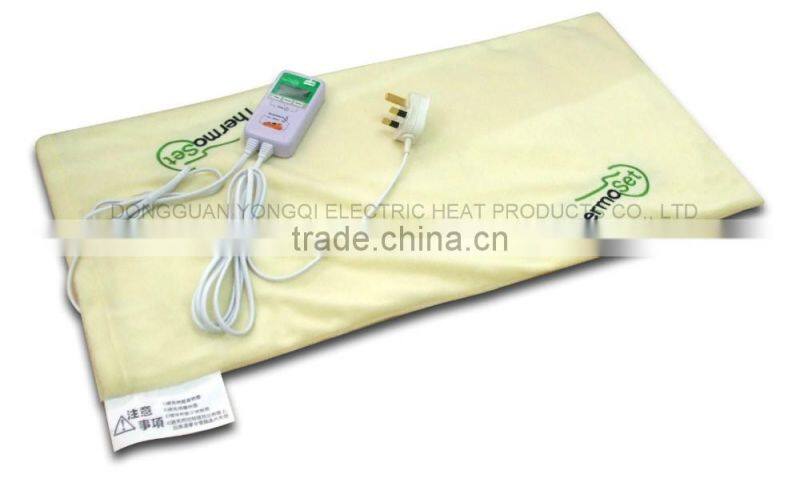 Top quality durable Moist heating pad with timer/multi temperature setting