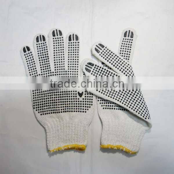 PVC Dotted Safety Working Gloves PVC Dotted Working Gloves