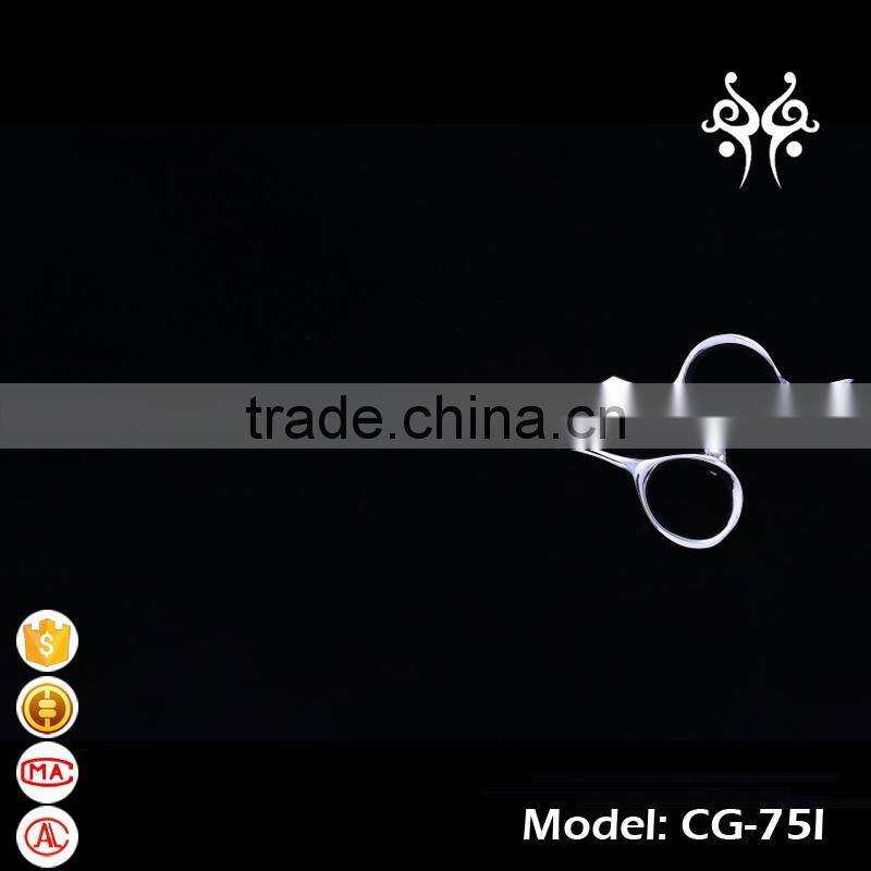 6inch japanese stainless steel pet grooming scissors with opposing handle