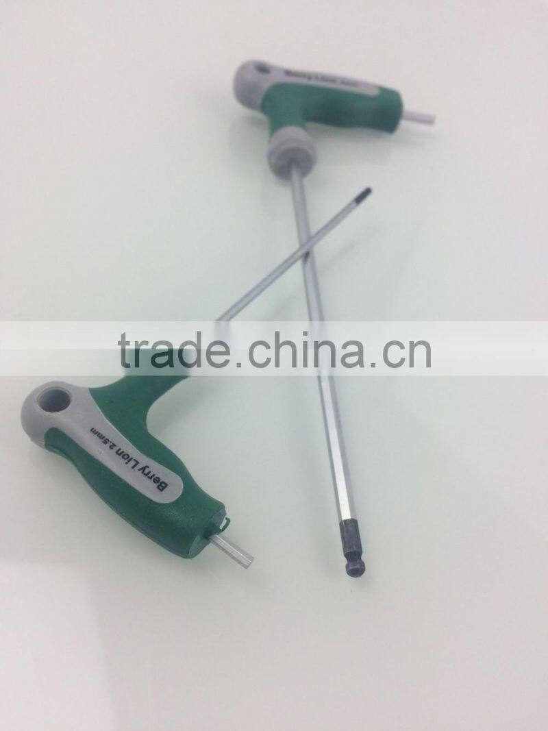 BERRYLION 4mm T handle ball end allen key with cheap price