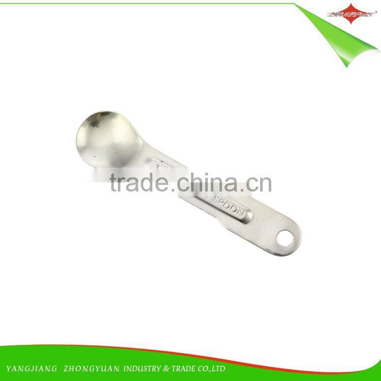 ZY-L2003 wholesale high quality 4pcs kitchen stainless steel measuring spoons set