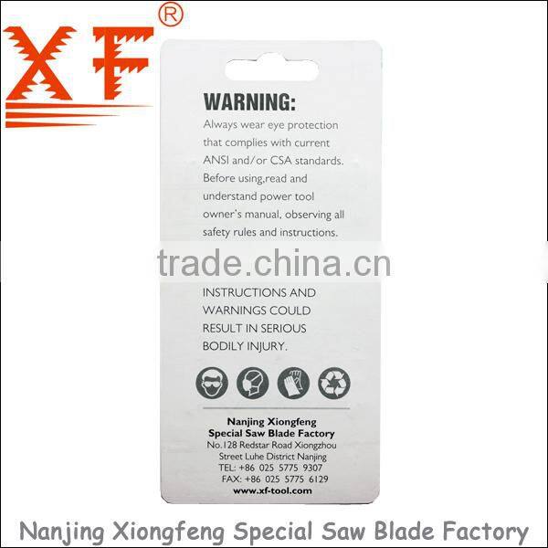 5pcs HCS Jig saw blade tool set---XF-T101D card