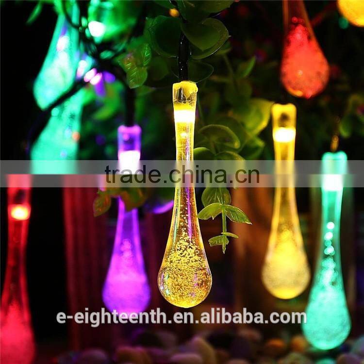 2016 new hot sale Solar 20LED Fairy String Light For Christmas Wedding Party Garden Tree Decoration