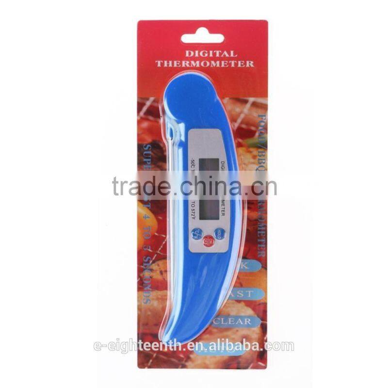 2016 new arrival Digital LCD Cooking Food BBQ Thermometer for kitchen kids