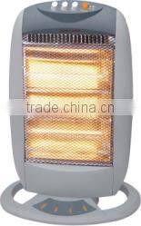 3 rad electric tube halogen heater remote controller