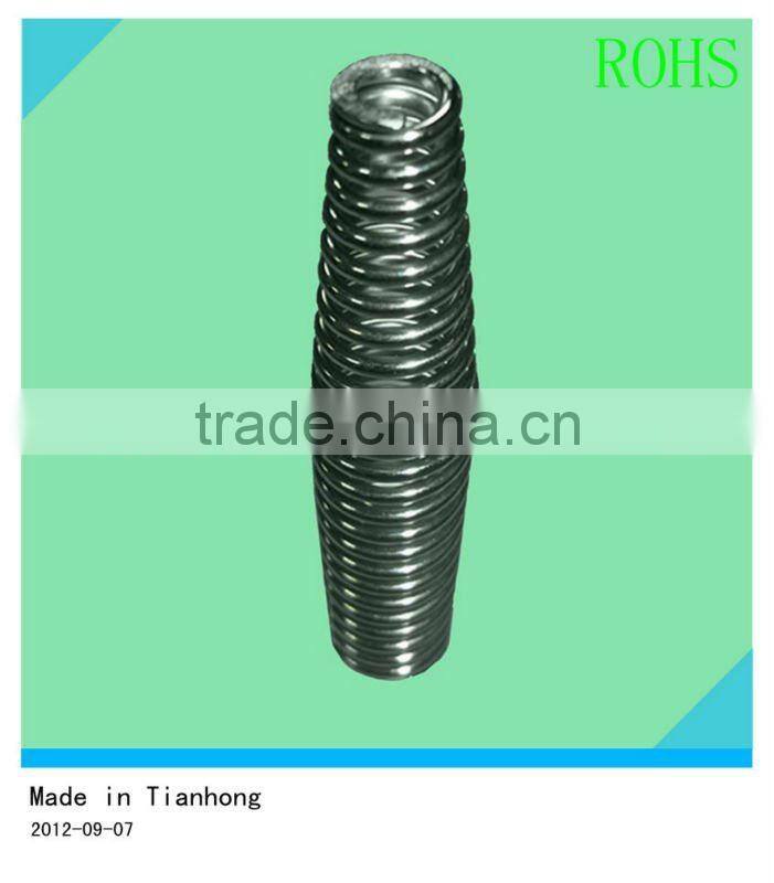 Special compression springs with irregular diameter