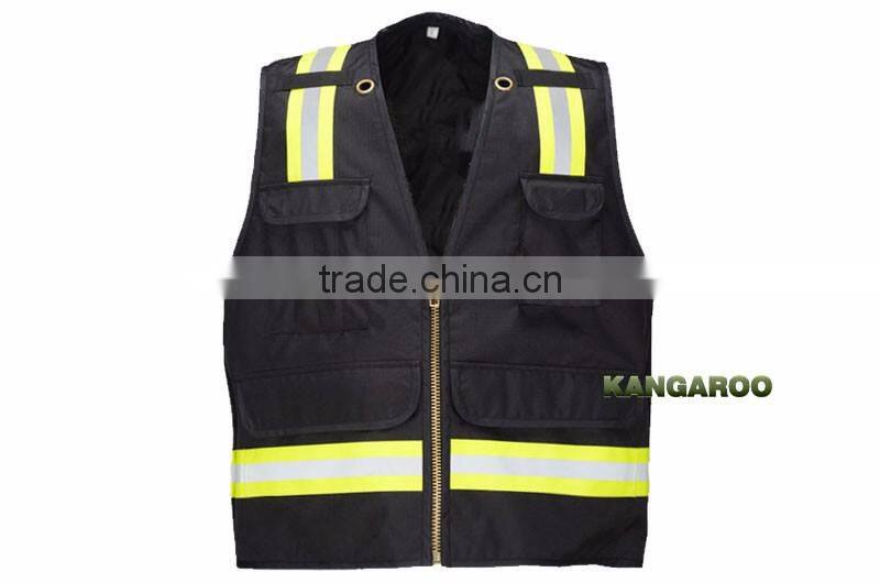 Safety vests high light reflective stripes for clothing