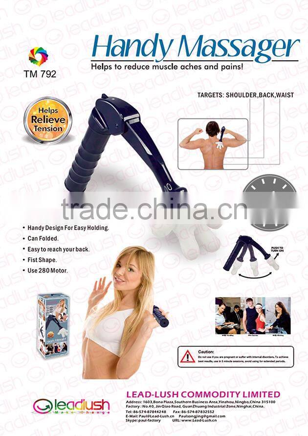 Exclusive Product, Handy Massager, Folded Design
