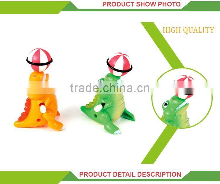 High quality cheap plastic cartoon crocodile set wind-up toys