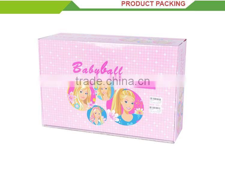 Hot selling colorful cartoon children ball with elastic string