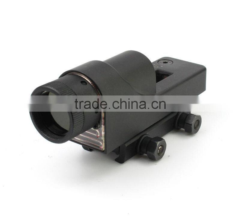 Tactical red dot sight with light sensor control switch