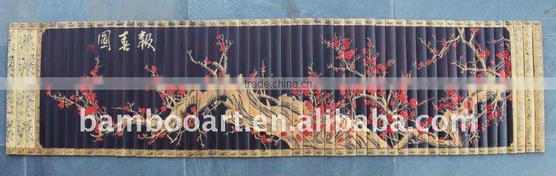 bamboo carving crafts (flower)