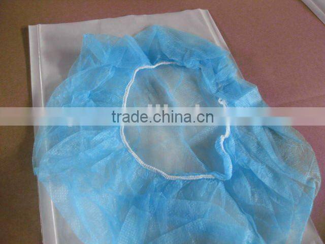 Free Samples Sterile Disposable Medical Nurse Hairnet Elastic Cap colorful
