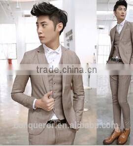 slim fit suit,bespoke casual british men suit SHT1148