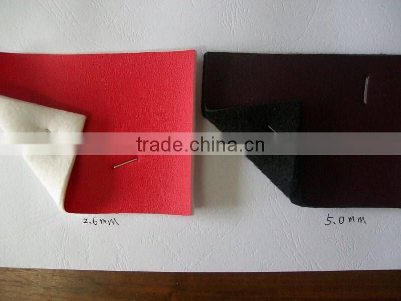Taiwan Cheap C grade PU artificial leather stock lot