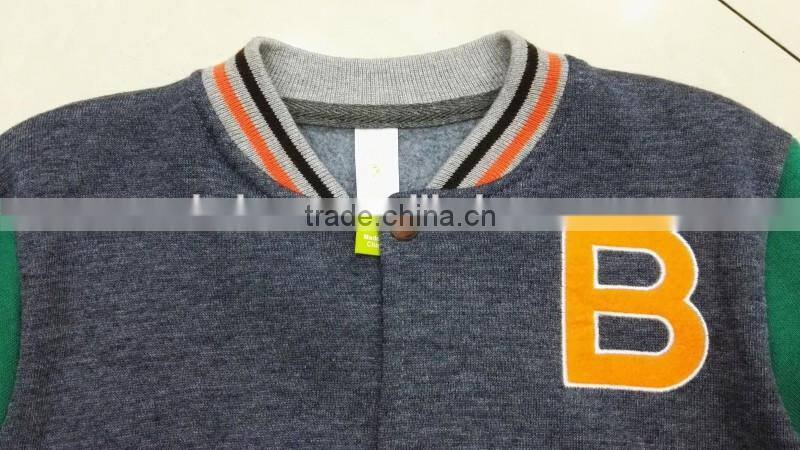 Clothing stock lot children hot sale fashion design compound jacket