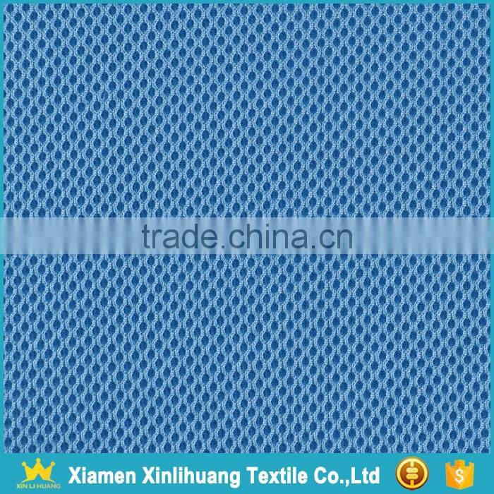Hot Sale Knitted 100 Polyester Air Mesh Lining Fabric for Sportswear