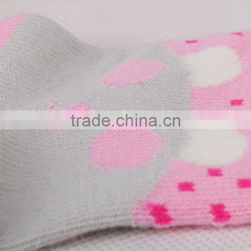 Newest carton baby socks / new born baby socks / 120N 100% cotton baby socks