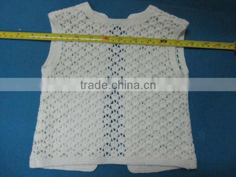 Kids cotton sweater/crochet kids vest