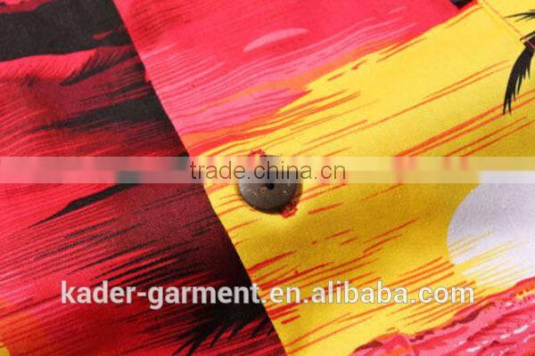 Tropical Beach Shirt for Men Hawaiian Beach Shirt Casual Beach Shirt