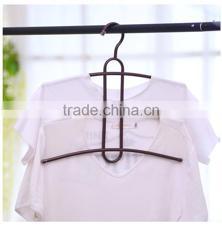 2017 low price Decorative Michelia Alba Flower Metal cloths Hanger