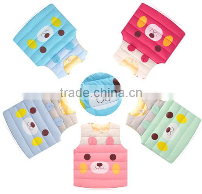 OEM latest fashion lightweight boys and girls winter outer duck down waistcoat