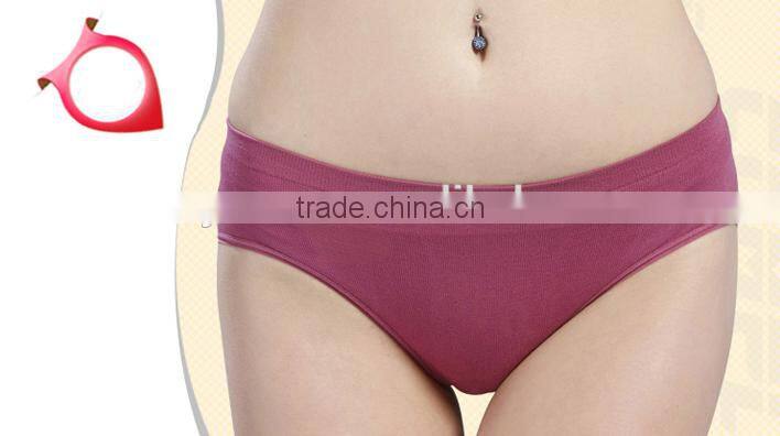 Factory Provide Latest Seamless Women Nylon Full Brief Girls Wearing Panty