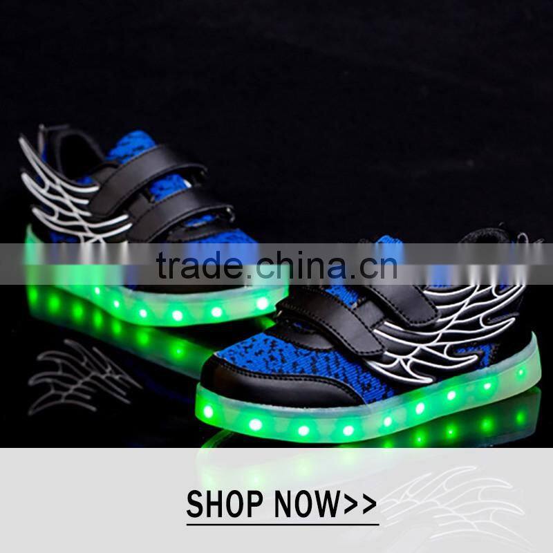 2016 New High Light UP Shoes Mens Shoes Led Schoenen Women Casual Men Luminous Shoes