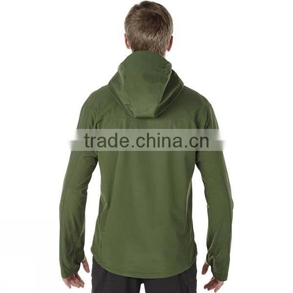 Men softshell jacket in plus size jackets OEM