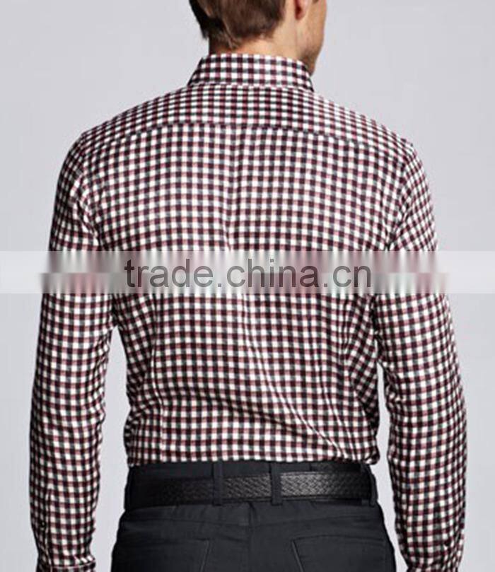 long sleeve shirt for men 100% cotton dress shirt for men 2017