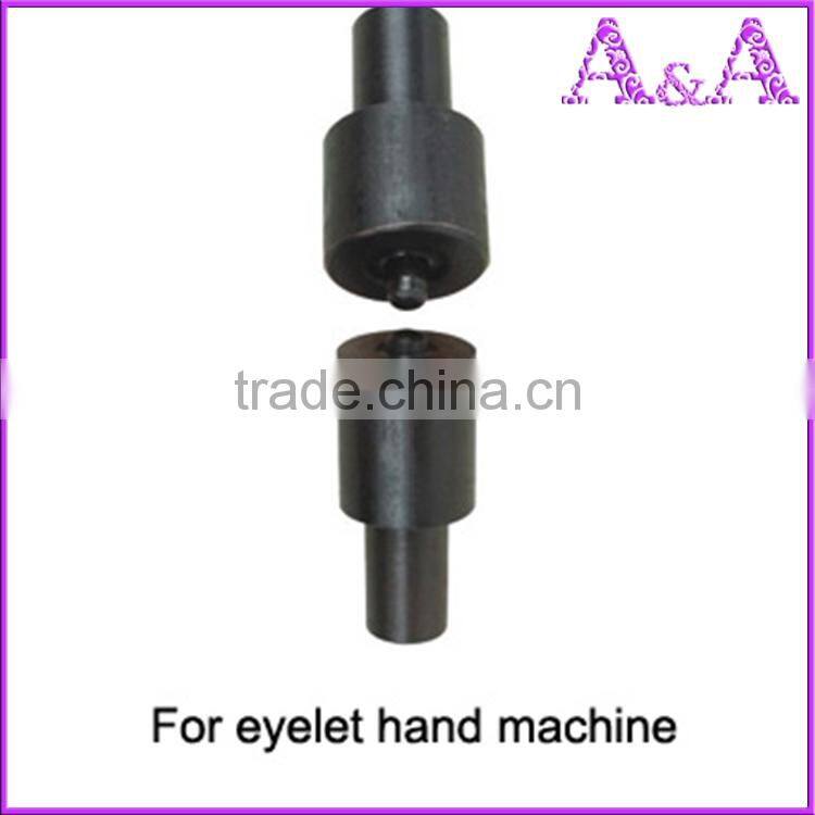 Customized fabric covered button hand press eyelet mould die set mold