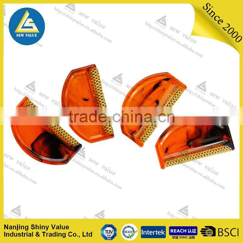 2pcs Pack Plastic Handle Fuzz Removing Usage Metal Brush Type Cashmere Eomb For Wool Cloth