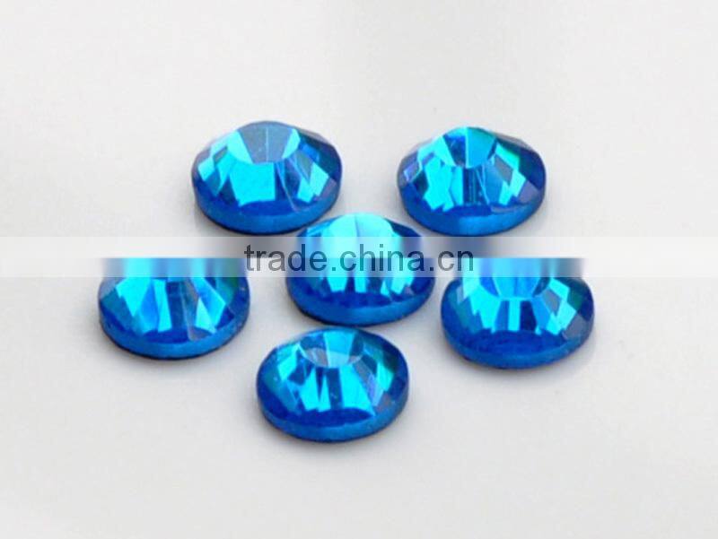 Colored Flatback Hot Fix Rhinestone For Clothing