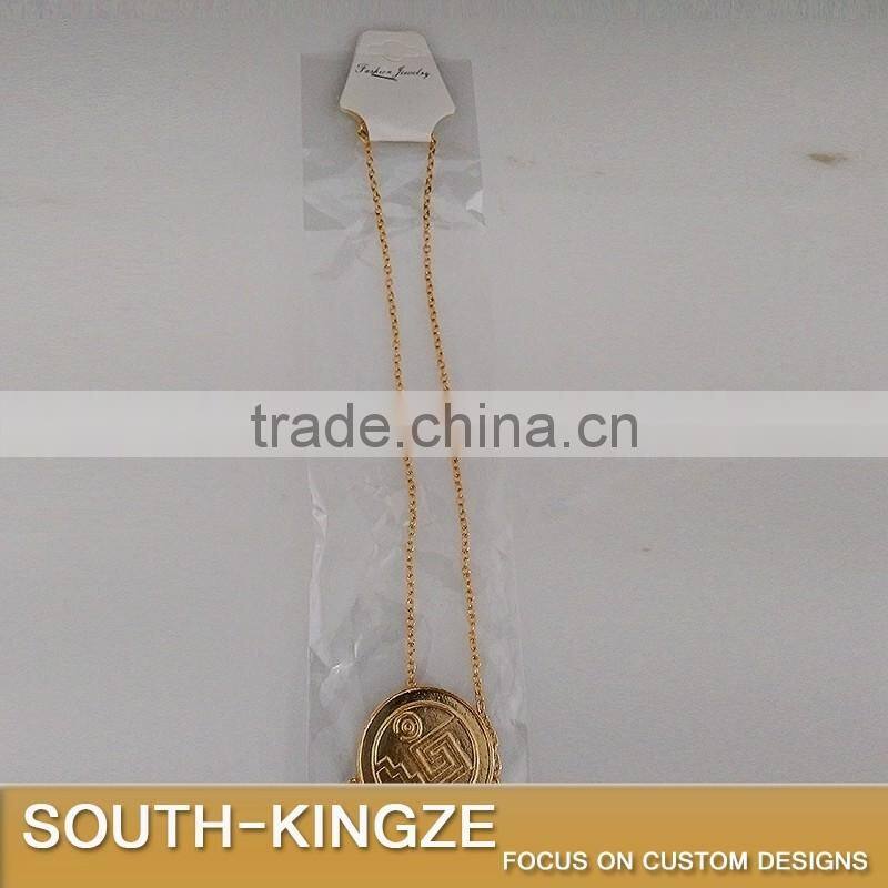 Gold Color Street Retail Jewelry Pendant