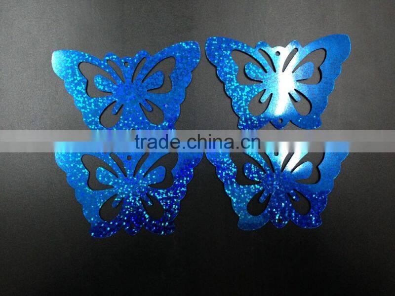 Wholesale PET butterfly shape loose sequin for decoration