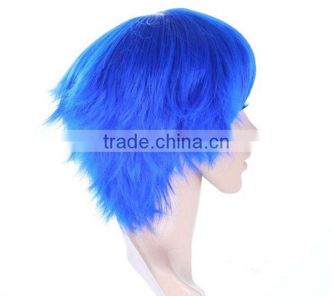 Pop Women Wig Factory in Yiwu,Pop World Cup Brazilian Wigs,Synthetic Lace Party Wig,Wholesale Cheap Hair Full Lace Wig