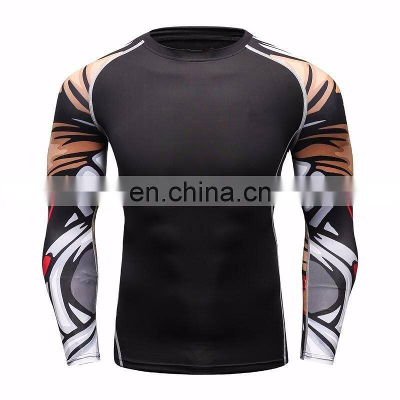 Hot Sale Sports Fitness Wear Gym Clothing Mens Compression Wear